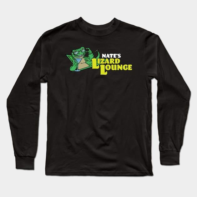 Nate's Lizard Lounge ("The Rehearsal") Long Sleeve T-Shirt by maninsidetees